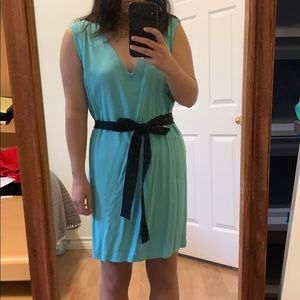 Zara mint dress with tie waist